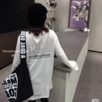Cemetery Floral Sweater In White – Sk785