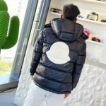Fustet Hooded Down Jacket In Black – Jk713