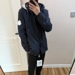 Logo Hooded Jacket In Blue