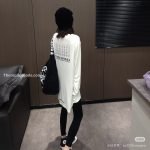 Cemetery Floral Sweater In White – Sk785