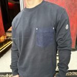 Cotton And Denim Sweatshirt In Blue – Sk771
