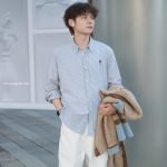 Paris Oxford Shirt In Grey – Sh458