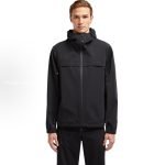 Shipton Hooded Shell Jacket In Black – Jk940