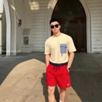 Swim Shorts In Red