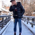 Maya Puffer Jacket In Black – Jk684