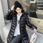Moka Long Down Jacket In Black – Jk697