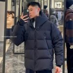 Fellberg Hooded Down Ski Jacket In Black
