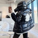 Fustet Hooded Down Jacket In Black – Jk713