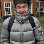 Maya Hooded Short Down Jacket In Grey
