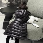 Moncler Enfant Moka Down Coat In Black