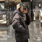 Fellberg Hooded Down Ski Jacket In Black
